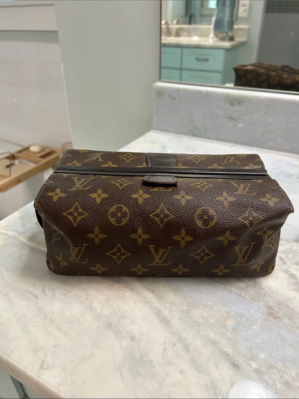 Louis Vuitton Dopp Kit Toiletry Bag Monogram Authentic Vintage
